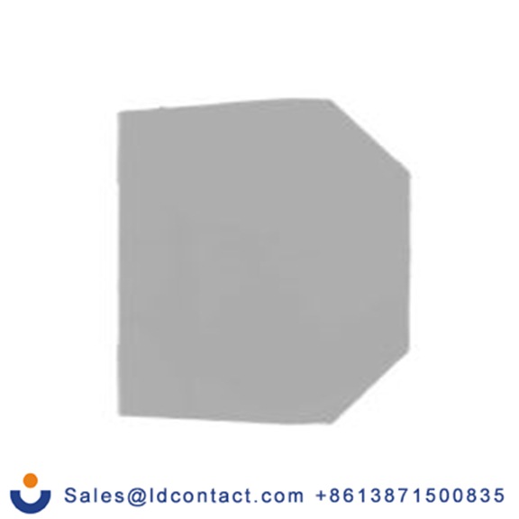 RS PRO,242-0466,馈通端子块 分离器, 尼龙 66制, 灰色