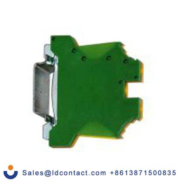 RS PRO,242-0499,1路 接地端子排, DIN 导轨型, CSA 0.5 to 6 mm², 22/8 AWG线规, 58 mm长 笼式弹簧夹, 8 mm宽, 绿色, 黄色