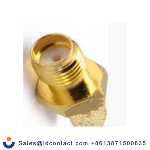 RS PRO,246-9398,SMA 连接器 母插, 50 Ω, 电缆安装, 直向, 用于RG58/U线 SMA系列 压接