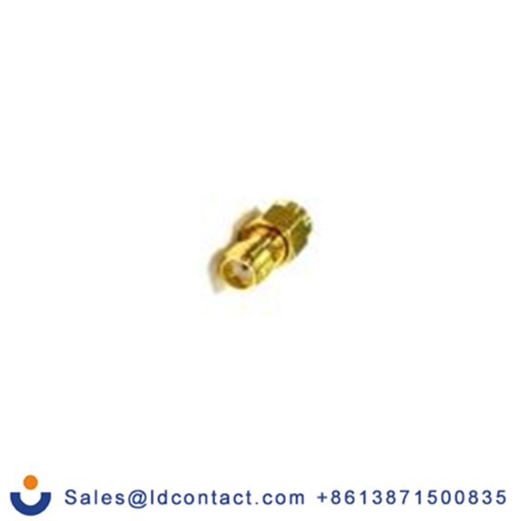 RS PRO,246-9404,同轴适配器, 直向, 50 Ω阻抗 公/母, 6 GHz, 镀金色 公 铜触芯
