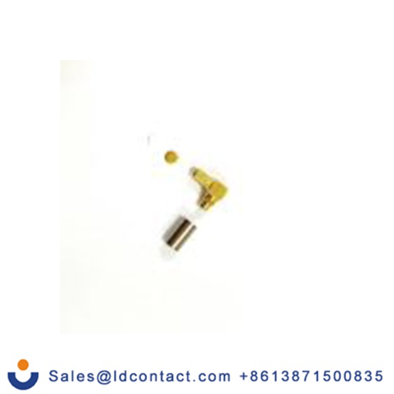 RS PRO,246-9490,MCX 连接器 母插, 50 Ω, 电缆安装, 直角, 用于RG-174U线 MMCX系列 压接