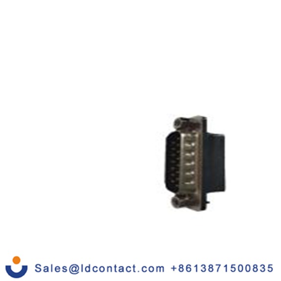 RS PRO,246-9534,15针 D-SUB 直角 2.77 mm间距, 面板安装 D-sub 连接器, 1.0 kV 公 螺钉