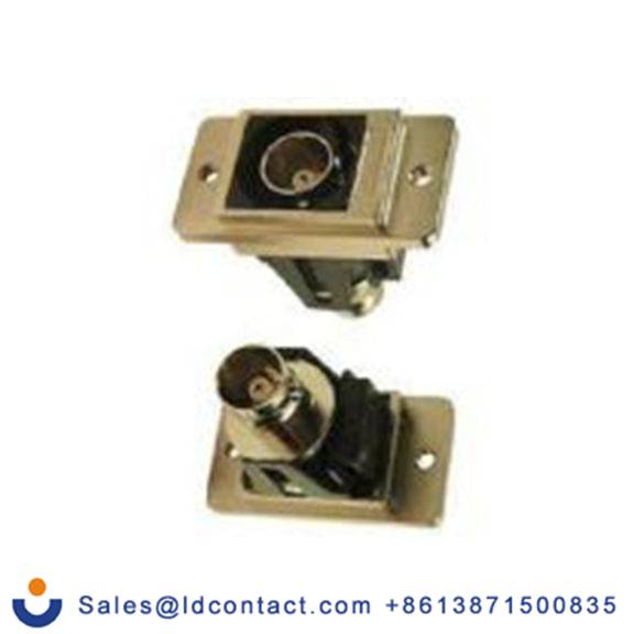 RS PRO,252-2997,BNC 连接器 母插, 75 Ω, 面板安装, 直向, 用于同轴线 BNC系列 电缆