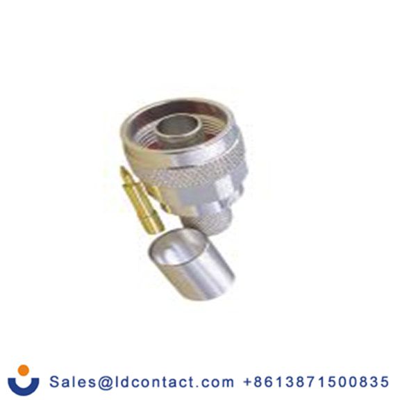 RS PRO,253-7048,N 连接器 公, 50 Ω, 电缆安装, 直向, 用于RG213线 压接