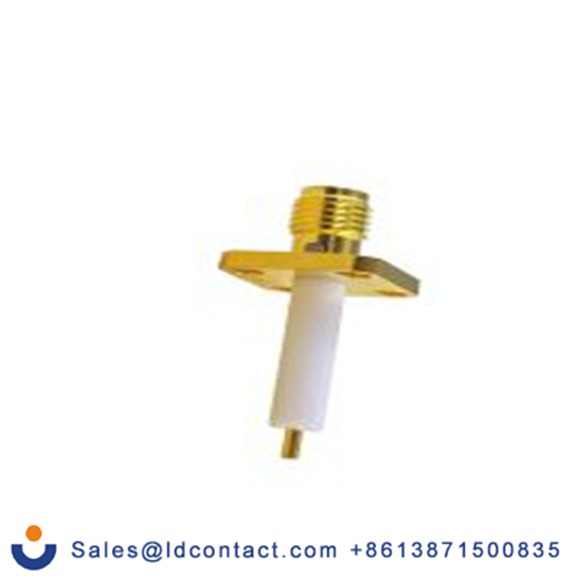 RS PRO,253-7065,SMA 连接器 母插, 50 Ω, 法兰安装, 直向 带螺纹