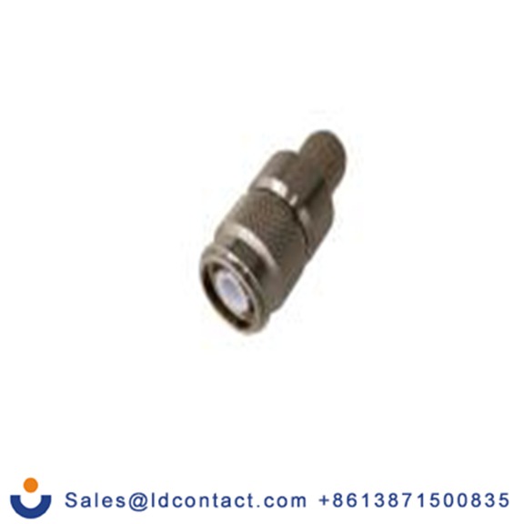 RS PRO,253-7067,TNC 连接器 公, 50 Ω, 电缆安装, 直向, 用于LMR-400线 压接
