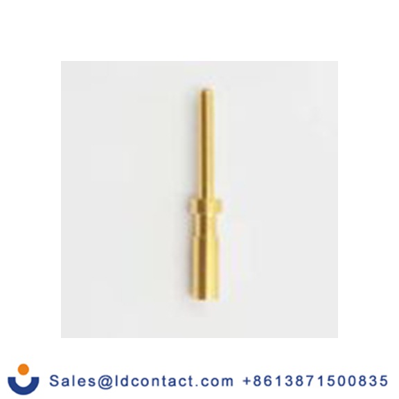 RS PRO,253-7072,圆形连接器插针 公 压接, 1尺寸, 26/22 AWG线规, 13.9 mm长 LX93系列