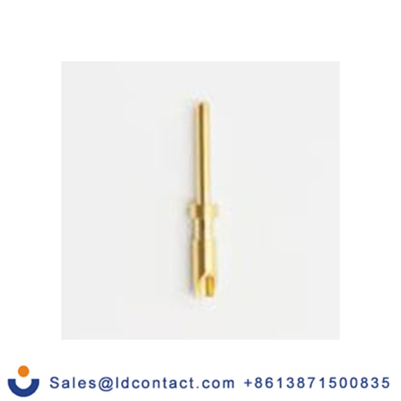 RS PRO,253-7074,圆形连接器插针 公 焊接, 1 mm尺寸, 26/22 AWG线规, 13.9 mm长 LX93系列