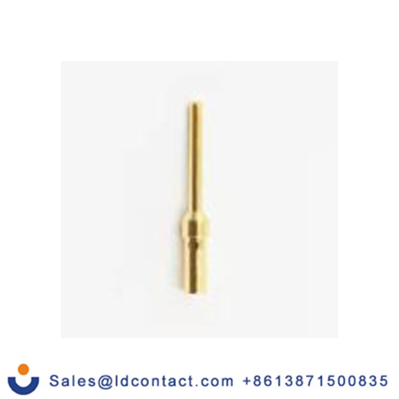 RS PRO,253-7080,圆形连接器插针 公 压接, 1 mm尺寸, 22/18 AWG线规, 14.2 mm长 LX93系列