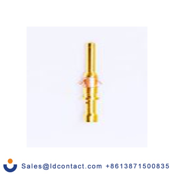 RS PRO,253-7095,圆形连接器插针 公 压接, 1.6尺寸, 22/20 AWG线规, 26 mm长 LX99系列