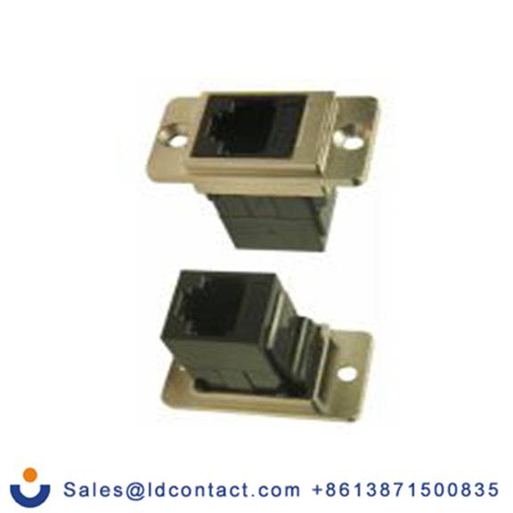 RS PRO,257-6708,RJ12 母插 三类, 螺钉接线端子安装 RJ12 连接器, 1口, 6路, 无屏蔽, 直向