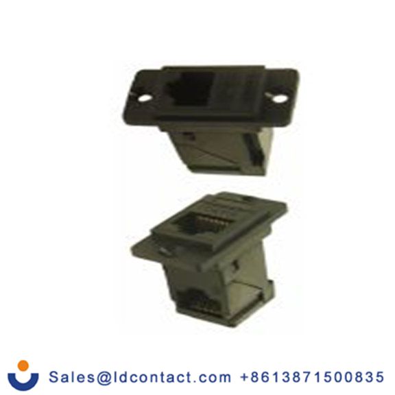 RS PRO,257-6714,RJ45 连接器 RJ45 母, 6 类网络, 1端口, 无屏蔽, Φ35.5 mm, 35.3 mm长