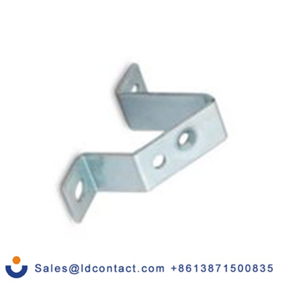 RS PRO,262-4193,DIN 导轨 斜角支架, 镀镍钢制, 灰色