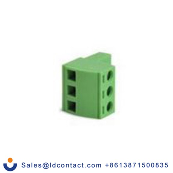 RS PRO,262-4300,3p插拔式接线端子 插头, 5.08mm间距, 12A, PCB安装, 笼式弹簧夹端接, 绿色