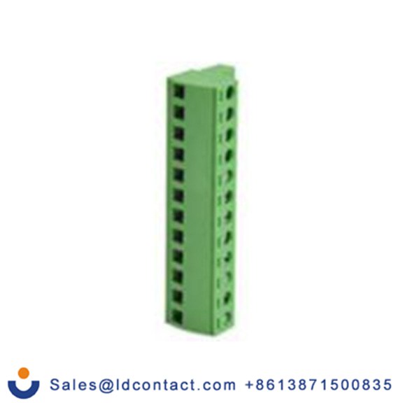 RS PRO,262-4310,12p插拔式接线端子 插头, 5.08mm间距, 12A, PCB安装, 笼式弹簧夹端接, 绿色