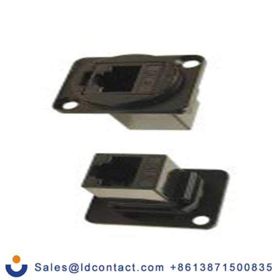 RS PRO,262-8351,网络耦合器 RJ45 母, Cat5e网络, 1端口, 非屏蔽双绞线（UTP）, Φ24 mm, 32.5 mm长 FT系列