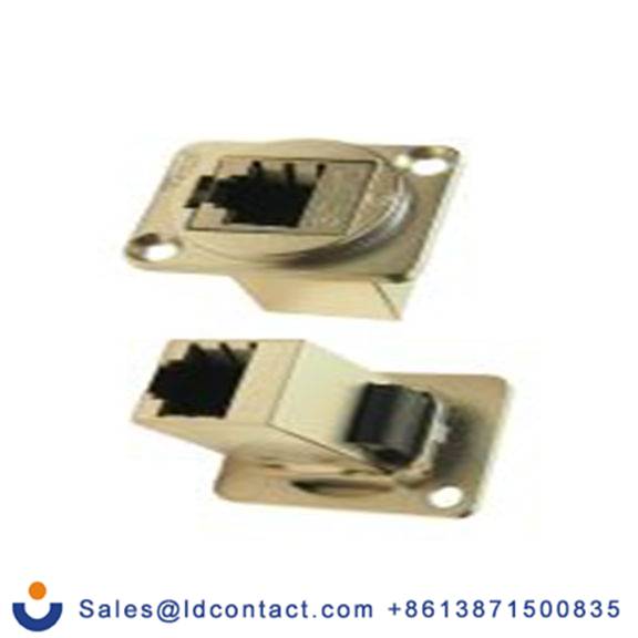 RS PRO,262-8378,网络耦合器 RJ45 母, Cat5e网络, 1端口, 箔屏蔽双绞线 (FTP), Φ24 mm, 33 mm长