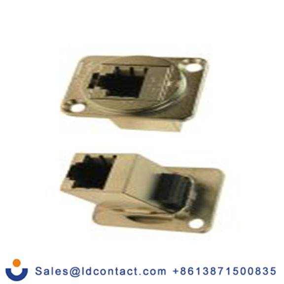 RS PRO,262-8382,网络耦合器 RJ45 母, 6 类网络, 1端口, 箔屏蔽双绞线 (FTP), Φ24 mm, 33 mm长