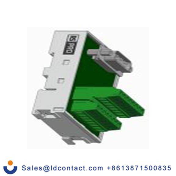 RS PRO,265-7031,D-SUB 接口模块, 公, 15p, DIN 导轨安装, 24/12 AWG 1A, 125 V dc, C515S系列