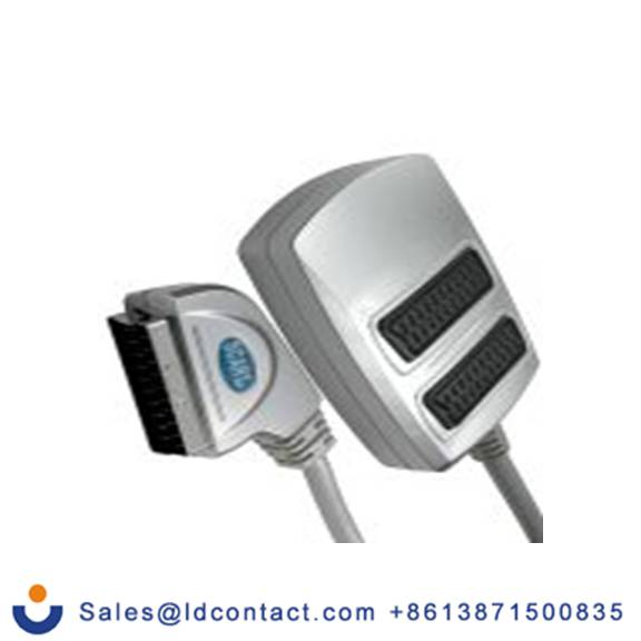 RS PRO,266-2200,影音连接适配器 公 直向 母插, 聚氯乙烯外壳