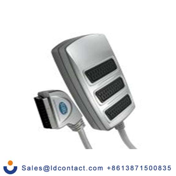 RS PRO,266-2201,影音连接适配器 公 直向 母插, 聚氯乙烯外壳