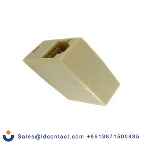 RS PRO,266-2645,RJ45 耦合器 RJ45 母, Cat5e网络, 1端口, 无屏蔽, 37.5 mm长 UT232系列