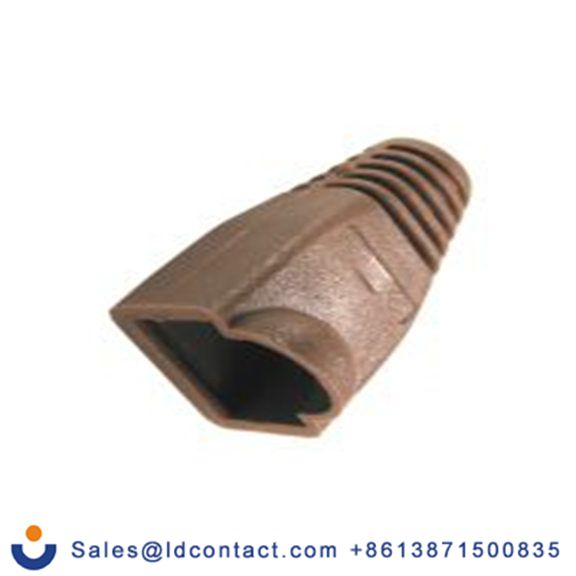 RS PRO,266-2649,水晶头护套 RJ45底盖, 棕色, 用于RJ45 电缆, 聚氯乙烯制