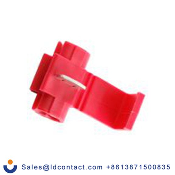 RS PRO,270-7446,电线接头连接器, 快速接头, 红色, Φ20 mm, 绝缘, 27 mm总长, 镀锡触点 18 AWG