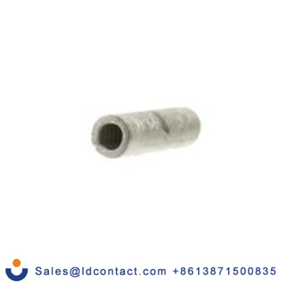 RS PRO,270-7450,接头连接器, 对接, 银色, Φ3.3 mm, 非绝缘, 15 mm总长, 镀锡触点, 系列 16 AWG