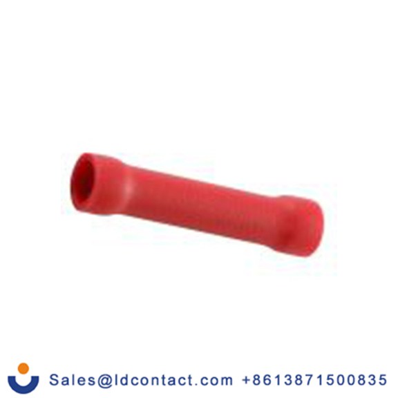 RS PRO,270-7457,接头连接器, 对接, 红色, Φ4 mm, 绝缘, 24.2 mm总长, 镀锡触点, 系列 16 AWG