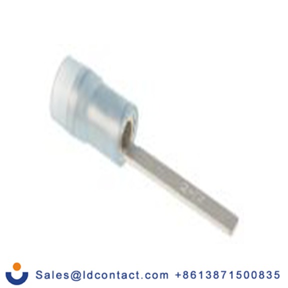 RS PRO,270-7463,片型端子, 插片2.2 mm宽x18 mm长, 绝缘x0.8 mm厚 16 AWG, 蓝色 14 AWG, 尼龙绝缘