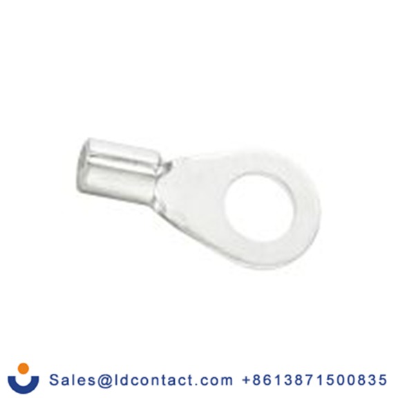 RS PRO,270-7475,非绝缘 铜 圆形端子, Φ4.3 mm内环 22 AWG, M4螺栓, 银色 16 AWG, -40 °C至150 °C E245391系列