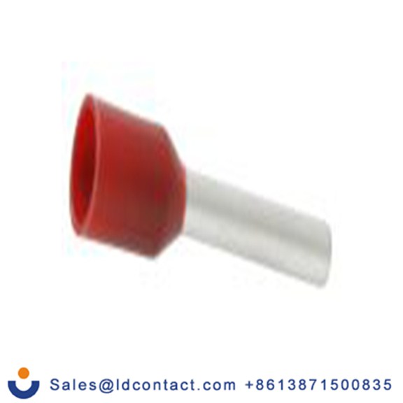 RS PRO,270-7509,绝缘 鞋带套圈, 红色, Φ2 mm x 10 mm引脚, 最大电线尺寸 16 AWG, 总长16.3 mm