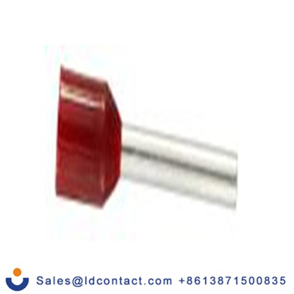 RS PRO,270-7511,绝缘 鞋带套圈, 红色, Φ2 mm x 12 mm引脚, 最大电线尺寸 16 AWG, 总长18.3 mm