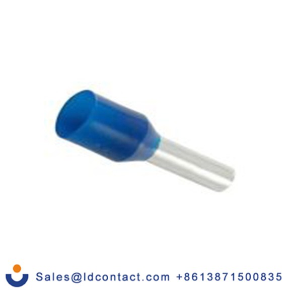 RS PRO,270-7517,绝缘 鞋带套圈, 蓝色, Φ6.2 mm x 18 mm引脚, 最大电线尺寸 6 AWG, 总长28 mm