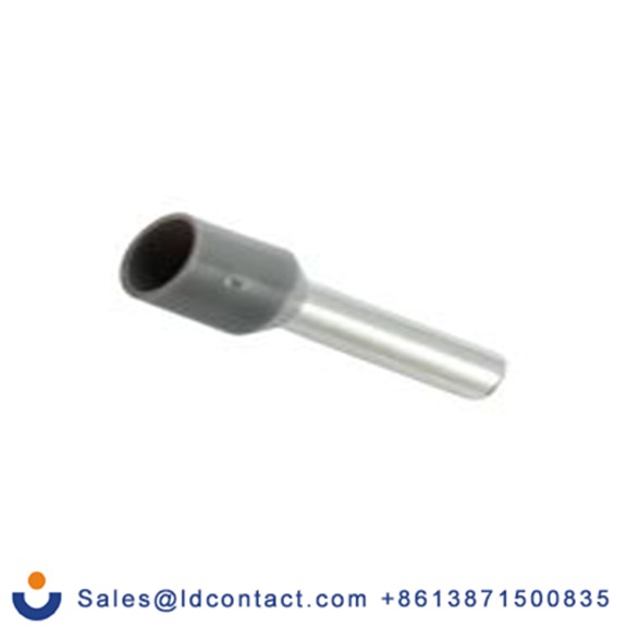 RS PRO,270-7529,绝缘 鞋带套圈, 灰色, Φ3.2 mm x 12 mm引脚, 最大电线尺寸 12 AWG, 总长19.4 mm