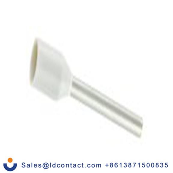 RS PRO,270-7545,绝缘 鞋带套圈, 白色, Φ1.5 mm x 12 mm引脚, 最大电线尺寸 18 AWG, 总长18.5 mm