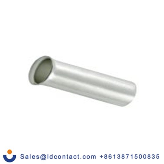 RS PRO,270-7551,非绝缘 鞋带套圈, 银色, Φ1.3 mm x 6 mm引脚, 最大电线尺寸 20 AWG, 总长6 mm