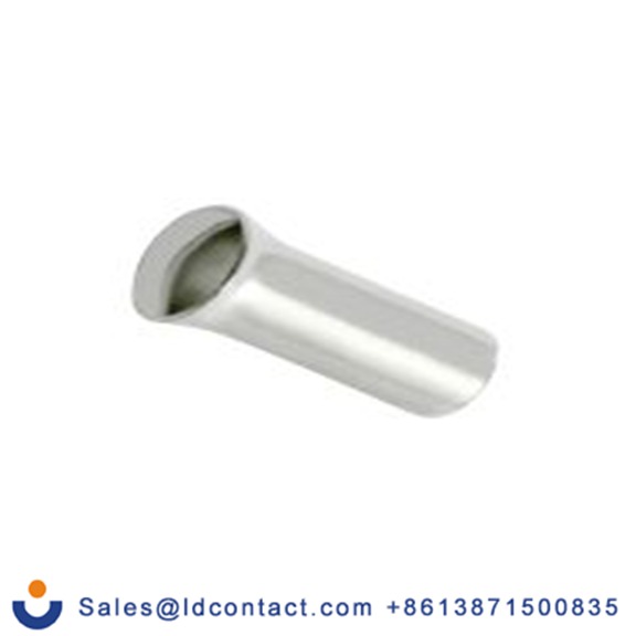 RS PRO,270-7553,非绝缘 鞋带套圈, 银色, Φ1.7 mm x 6 mm引脚, 最大电线尺寸 18 AWG, 总长6 mm