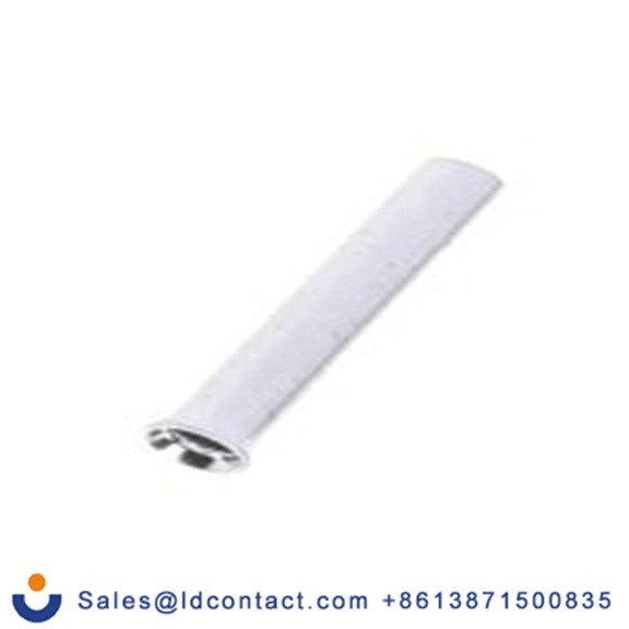 RS PRO,270-7556,非绝缘 鞋带套圈, 银色, Φ2 mm x 7 mm引脚, 最大电线尺寸 16 AWG, 总长7 mm