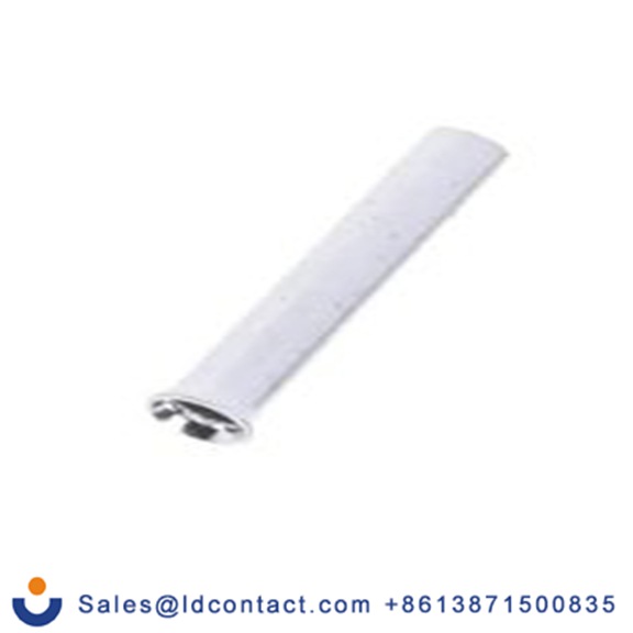 RS PRO,270-7557,非绝缘 鞋带套圈, 银色, Φ2 mm x 8 mm引脚, 最大电线尺寸 16 AWG, 总长8 mm