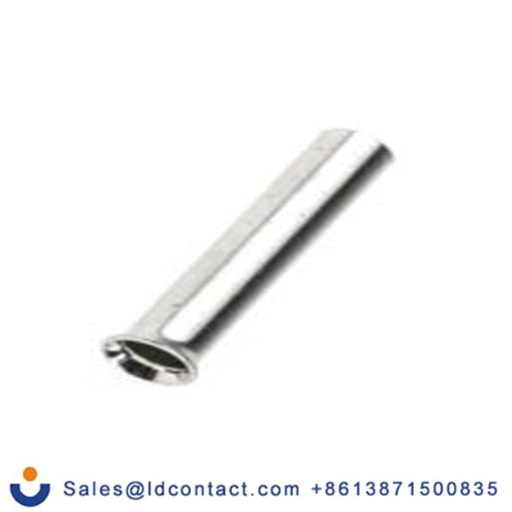 RS PRO,270-7565,非绝缘 鞋带套圈, 银色, Φ1.5 mm x 8 mm引脚, 最大电线尺寸 18 AWG, 总长8 mm