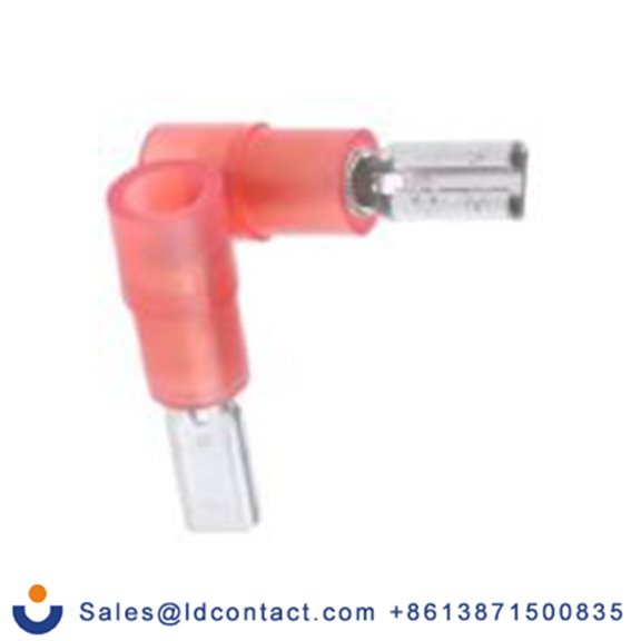 RS PRO,270-7586,绝缘 压接端子 母插, 2.8 x 0.5 mm接片, 红色 插簧端子, 尼龙绝缘, 镀锡 22 AWG 黄铜, 铜触点, 最大线规16 AWG