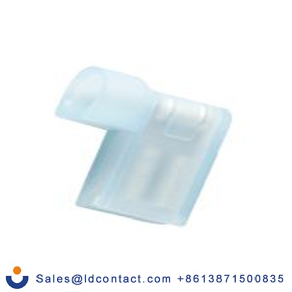 RS PRO,270-7591,绝缘 压接端子 母插, 0.5 x 4.75 mm接片, 蓝色 插簧端子, 尼龙绝缘, 镀锡 16 AWG 黄铜触点, 最大线规14 AWG