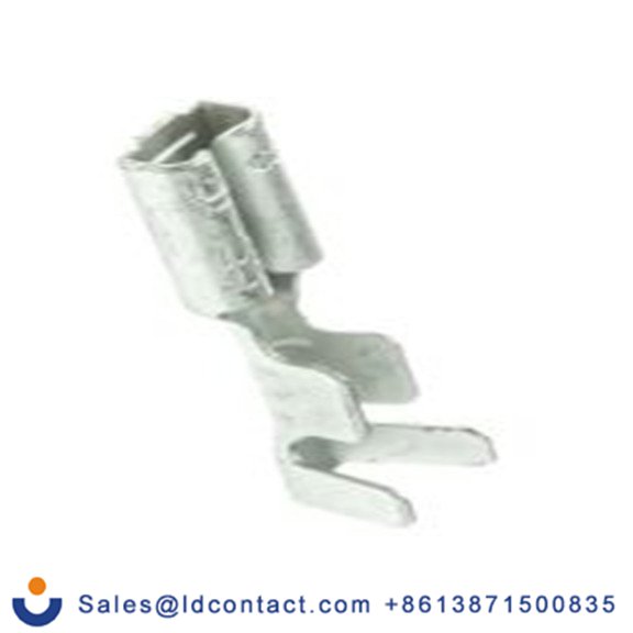 RS PRO,270-7596,非绝缘 压接端子 母插, 2.8 x 0.8 mm接片, 灰色 插簧端子, 镀锡 22 AWG 黄铜触点, 最大线规16 AWG