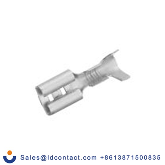 RS PRO,270-7598,非绝缘 压接端子 母插, 4.8 x 0.8 mm接片, 灰色 插簧端子, 镀锡 22 AWG 黄铜触点, 最大线规16 AWG