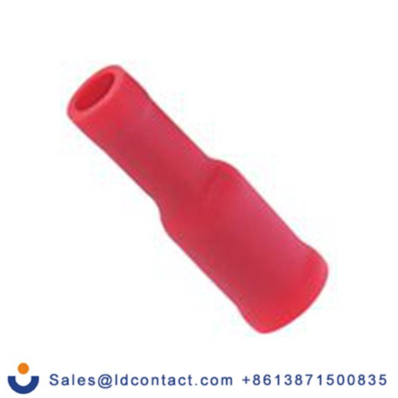 RS PRO,270-7599,插塞连接器 母插, 绝缘, Φ3.9 mm弹头, 红色, 乙烯基绝缘, 22 AWG, 16 AWG, 23.3 mm总长