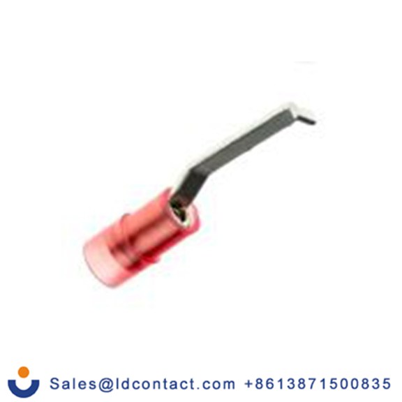 RS PRO,270-7602,片型端子, 插片3 mm宽x17.4 mm长, 绝缘x0.75 mm厚 带钩 22 AWG, 红色 16 AWG, 尼龙绝缘