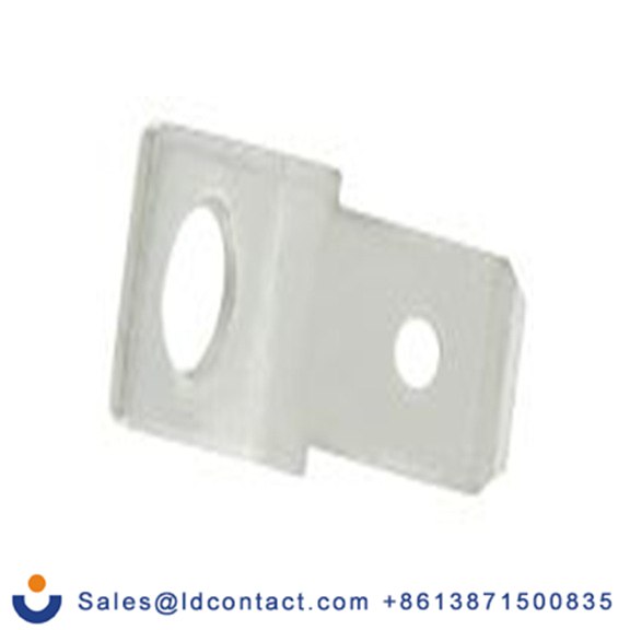 RS PRO,270-7612,非绝缘 螺栓型端子 公, 6.35 x 0.8 mm接片, 红色 插簧端子, 镀锡 黄铜触点 系列