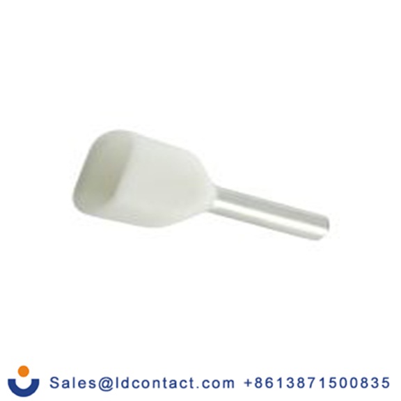 RS PRO,270-7669,绝缘 鞋带套圈, 白色, Φ1.8 mm x 8 mm引脚, 最大电线尺寸 18 AWG, 总长14.7 mm, Twin系列